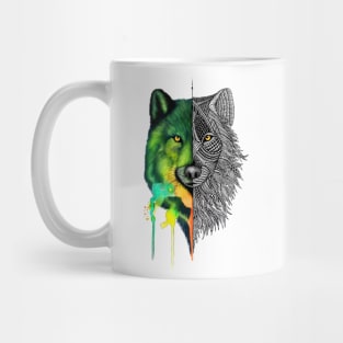 Wolf Mug